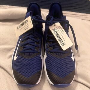 Nike Men's Blue and Black Athletic Shoes
